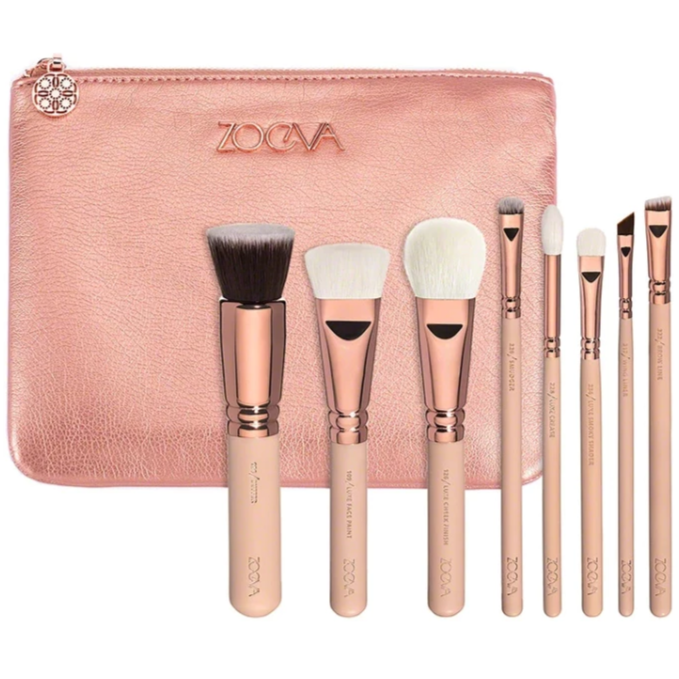 Bộ Cọ Trang Điểm 8 Cây ZOEVA Rose Golden Luxury Vol.2 0164