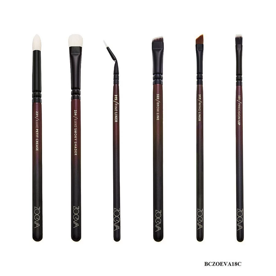 Bộ Cọ Trang Điểm Chuyên Nghiệp Cao Cấp 18 Cây ZOEVA Opulence Vegan 18 0188
