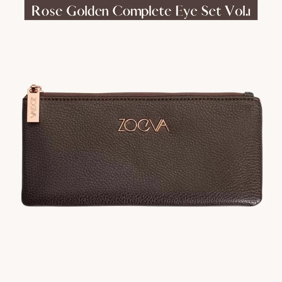 Bộ Cọ Mắt Chuyên Nghiệp 12 Cây Zoeva Rose Golden Complete Eye 12 Vol.1 Brush Set 0195