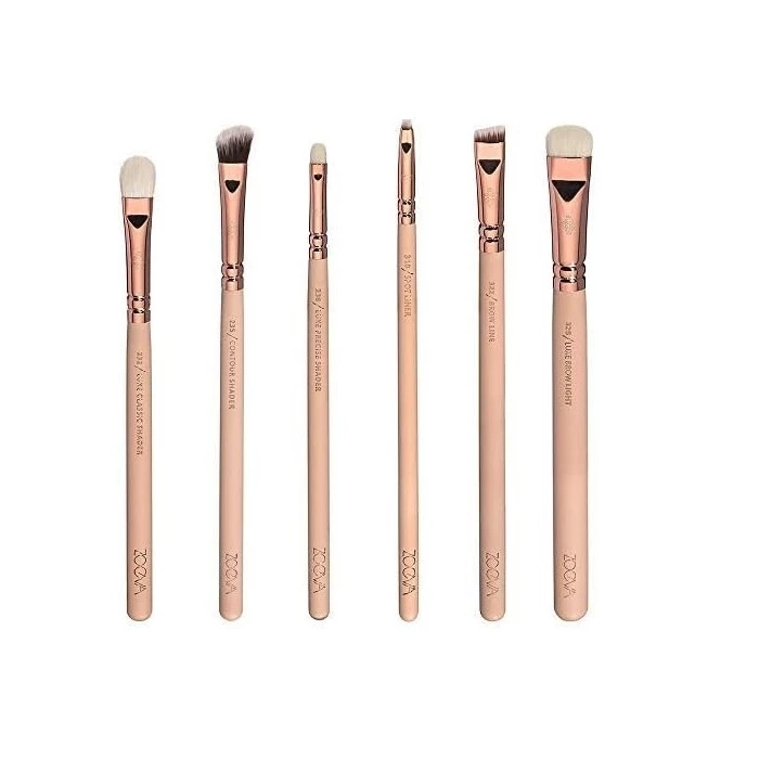 Bộ Cọ Mắt 12 Cây Cao Cấp ZOEVA Rose Golden Complete Eye 12 Vol.2 Makeup Brushes 0201